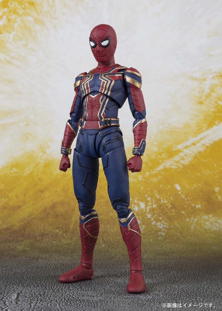 TAMASHII NATIONS Avengers Iron Spider 140mm Painted Movable Figure S.H.Figuarts (Avengers/Infinity War) Approx. PVC/ABS