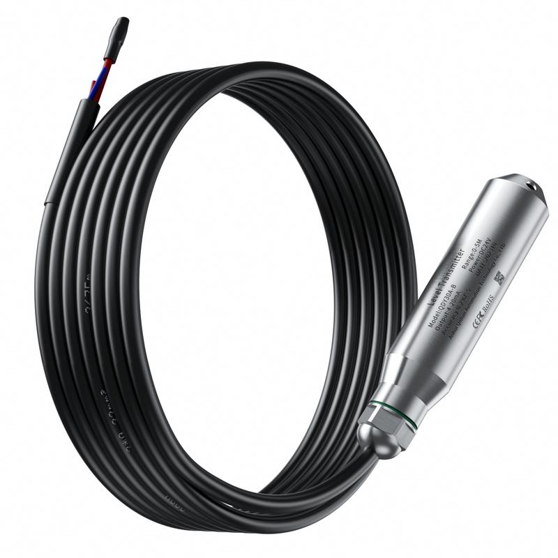 1m 2m 3m 5m Submersible Water Level Sensor 4-20mA Tank Well Pool 0-10V RS485 Level Sensor Transmitter