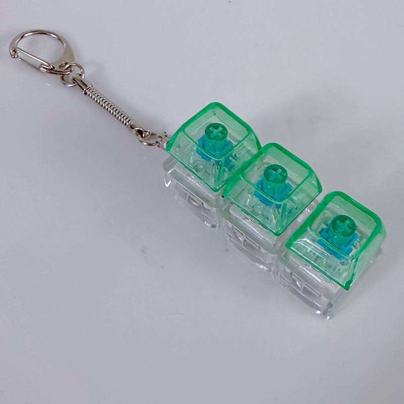 LED Keychain Mechanical Keyboard Switch Tester For Stress   Clicking Tool Office Gaming Gift