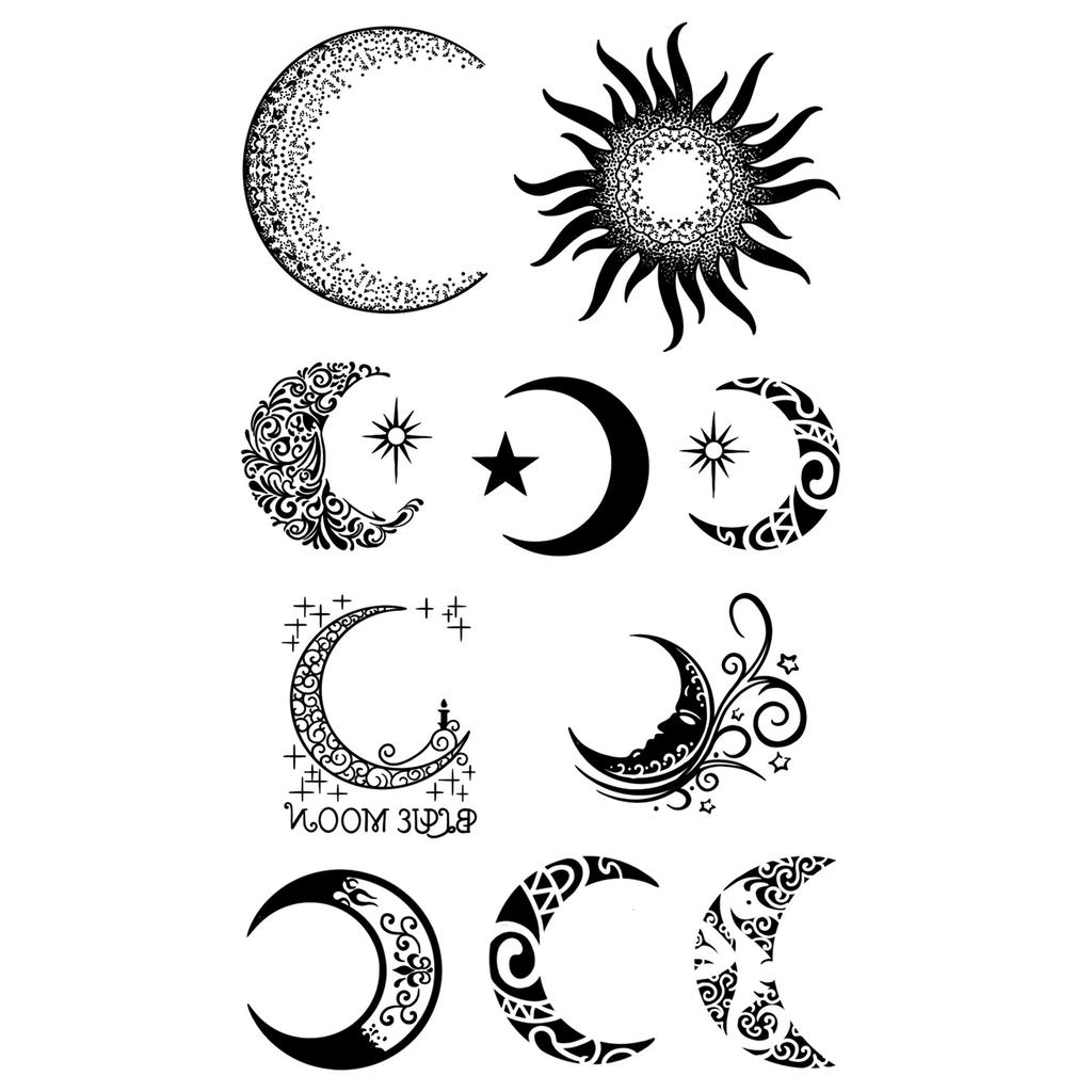 Y2K Sexy Butterfly English Cross Finger Waist Belly Tattoo Sticker Holiday Party Decoration Sticker