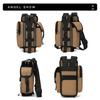 Outdoor Shoulder Bag Men Solid Color Shoulder Bag Business Backpack