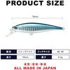Lucky Craft Pointer 78 Freeze 78 Bass Rod Aurora (Be Suspending) (052 Black)