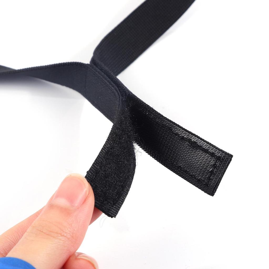 Adjustable 3D Black Eye Mask for Amblyopia - Single Eye Cover with Buckle for Left or Right Eye Protection