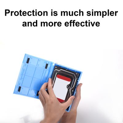 Pouzdro na pevný disk 3,5 palce HDD Úložné přenosné pouzdro Antistatické Nárazuvzdorné Externí pevný disk Přenosné pouzdro Náhradní