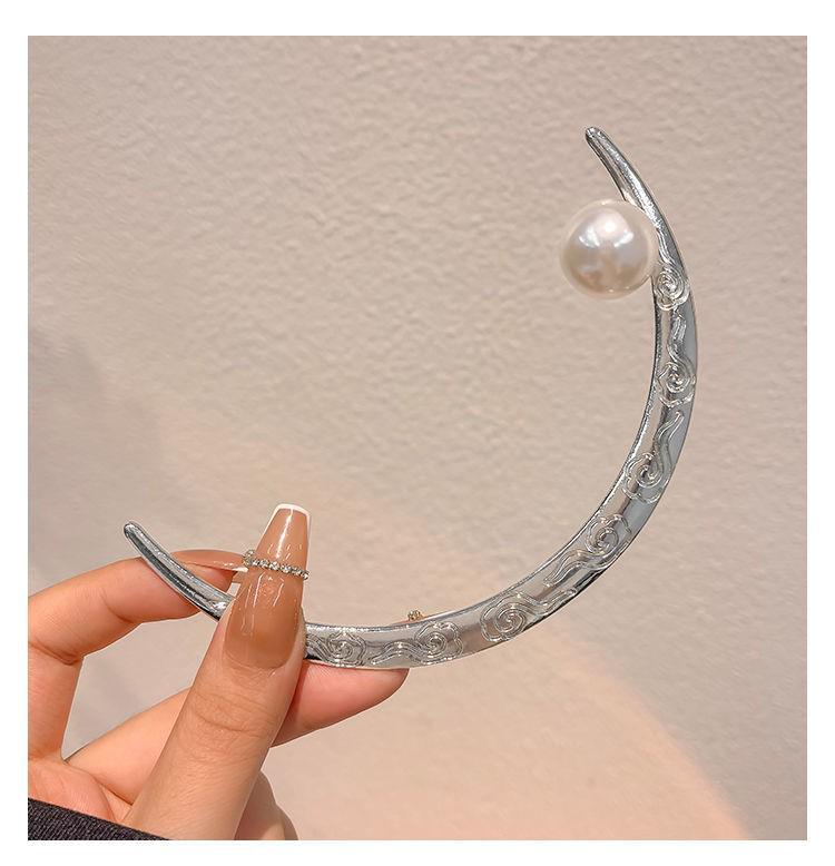 Four Seasons Chinese Tassel Hairpin: Ancient Style Hanfu with Fresh Pearl and Jiangnan Classical Cheongsam Hair Accessory