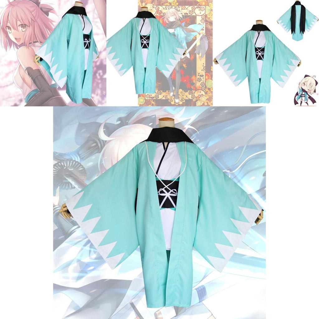 Premium Okita Souji Cosplay Costume Featuring Exquisite Workmanship And Breathable Material