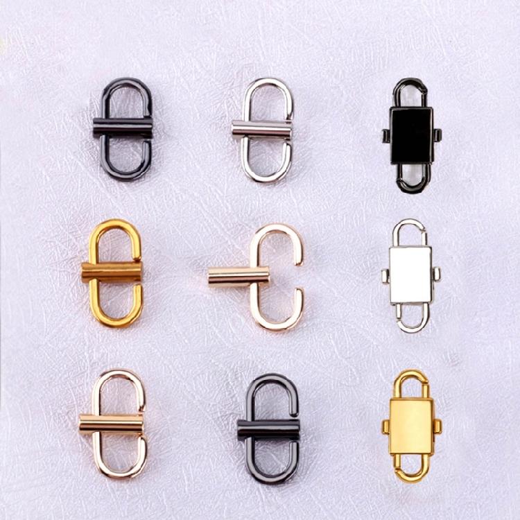 Adjustable Metal Buckles for Chain Strap Bag Chain Shortener Daily Replacement