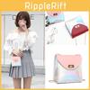 Elegant Fashion Women Mini Chain Bag With Laser Clear Design Shoulder Handbag