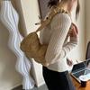2025 Autumn Niche Korean Cloud Bubble Bag Casual Folded Down Casual Underarm One Shoulder Crossbody Dumpling Bag
