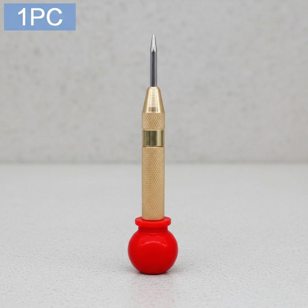 130mm Automatic Center Punch Spring-loaded Marking Tool for Precision Hole Centering Hand Tool Set