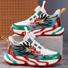 Fashion Children Walking Shoes 2025 Spring New Breathable Comfort Colorful Sports Shoes Mesh Rotating Buckle Running Shoes Kids