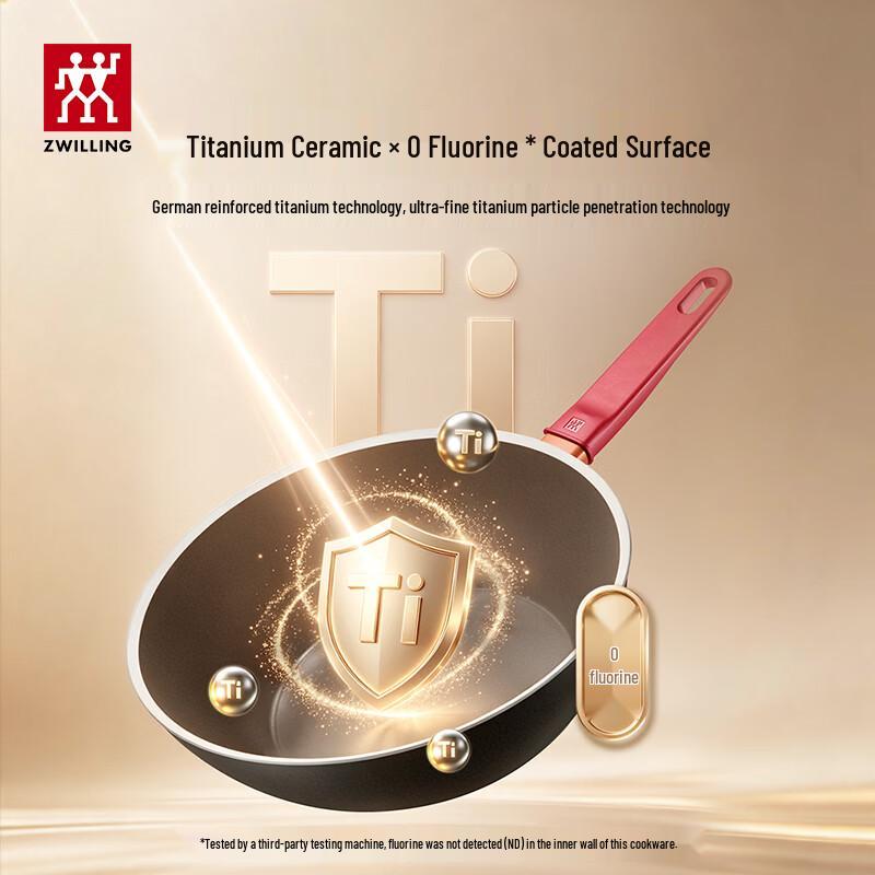 ZWILLING Now Plus II Ceramic Non-Stick Frying Pan with Lid