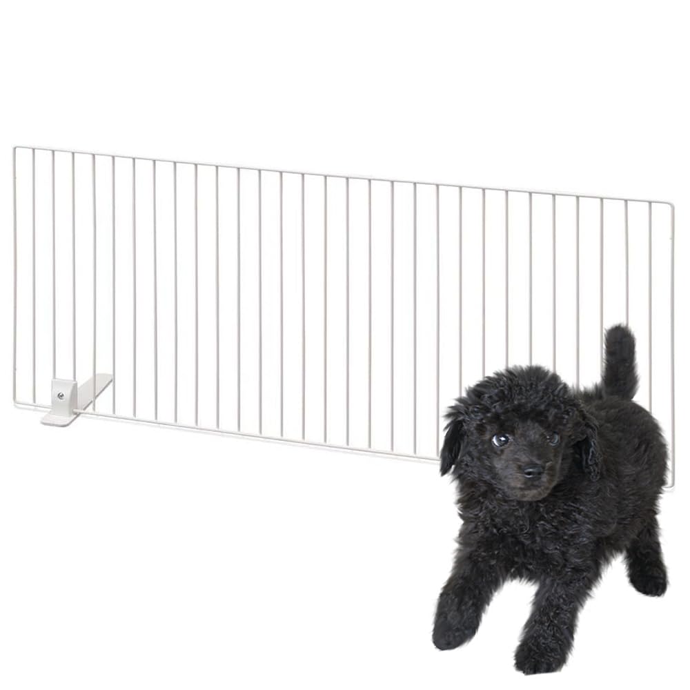 IRIS OHYAMA Pet Fence Pet Gate 90cm Width 90 x Height 40cm P-SPF-94 White/Width (Low Type)