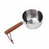 Easy Storage Stainless Steel Hot Oil Pan for Cooking and Melting Butter