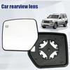 For 7-12 Jeep Wrangler Dodge Nitro Car Reverse Mirror Heating Rearview Lens Replacement