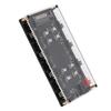 ARGB PWM 2 v 1 Hub 8cestný 5V 3pinový ARGB HUB a 8cestný 12V 4pinový PWM Hub s akrylovým krytem pro