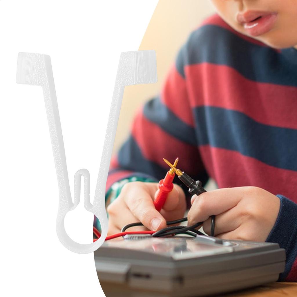 Multimeter Probe Holder Multimeter Probe Test Holder Electrical Testing Power One Hand Repairing Tool Repairing Accessories