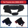 Dashboard Pads Protective For Toyota Vios Yaris Belta Soluan XP90 2008~2013 Car Accessories Dash Board Anti-UV Carpet Sunshield