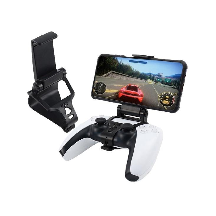 For PS5 Controller Gamepad Mobile Cell Phone Stand Smart Grip Mounting Bracket Suit for PS5 Accessories with Adjustable Width 5