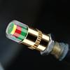 2.4Bar 36PSI Tire Pressure Monitoring Valve with 3-Color Eye Alert Tyre Valve Caps Pressure Monitor Indicator Fit for Most Cars