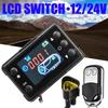 High Quality 12V/24V LCD Monitor Switch Board And Air Diesel Heater Parking Remote Controller Car Accessories