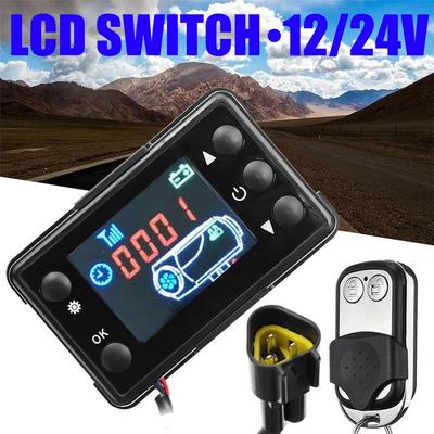 Tableau de commutation pour moniteur LCD 12V/24V de haute qualité et télécommande de stationnement pour chauffage à air diesel, accessoires de voiture