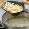 Stainless Steel Kitchen Slotted Spoon Strainer Multifunction Cooking Spoon with Filtering Holes Oil Draining Scoop for Frying Hot Pot
