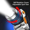 LED Sensor Headlamp T6 Super Bright USB Rechargeable Headlight 18650 Battery Waterproof Camping Fishing Lantern Power Source