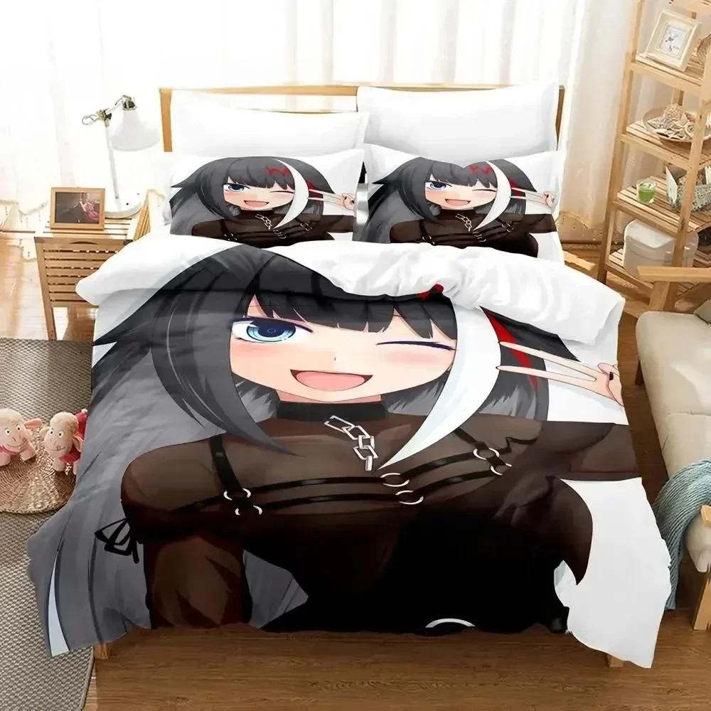 - Azur Lane 3D Bedding Set Single Twin Full Queen King Size Bed Set Adult Kid Bedroom Duvetcover Sets Bed Sheet Set