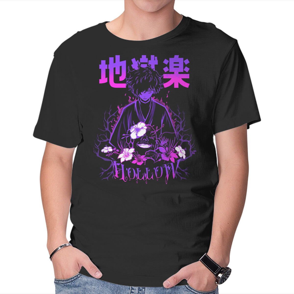 Unisex Crew Neck T-Shirt The Hollow Graphic Short Sleeve Casual Tee XXXL
