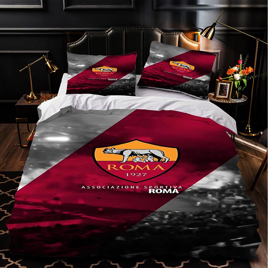 Football Team World Cup Bedding Three-piece Set - 3d Digital Print Home Textiles
