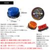LED Rotating Flashing Warning 2 High Brightness LED Indicator Night Bad Emergency Large DC12V Yellow [Chandini] Light, Modes, Illuminating, Chip,