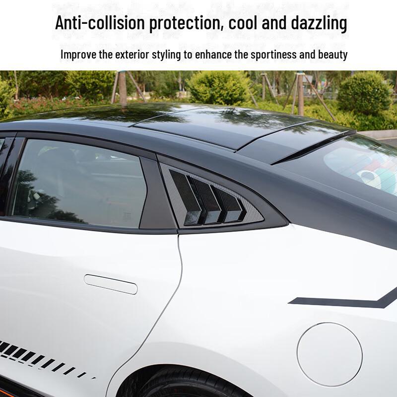 Changan UNIV Heckdreieck-Fensterzierleisten für Haifischkiemen-Außenaufkleber.