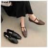 2025 New Autumn Flats Ballet Shoes Brand Designer Women Casual Loafers Fashion Mary Janes Shoes Round Toe Ballerina Female Mujer