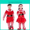 Joyful Christmas Elf Toddler Outfit For Xmas Party Claus Costume