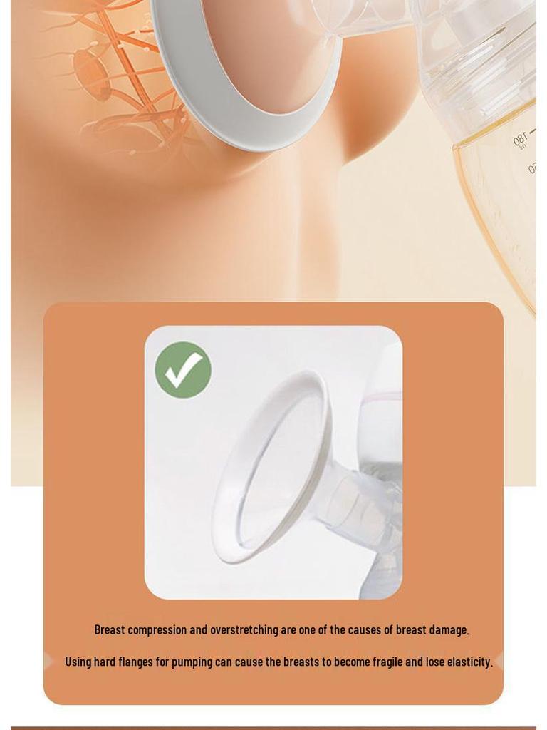 Intelligente Integrierte Elektrische Milchpumpe: Vollautomatisch, Postpartale Massage, Bequem, Starke Saugkraft, Tragbarer Milchauffänger