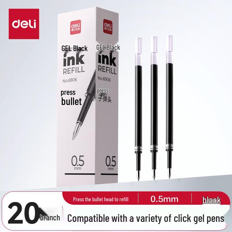 De.li Morning Light Press Gel Pen Refill K35/S01 - Signature Office Water-Based Pen Refill