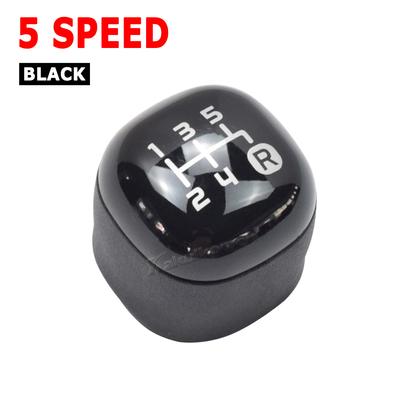Car Gear Shift Knob Lever Change Gearbox Shifter Plastic For Fiat Panda 2012 Manual Transmission Handle 5 Speed Car Accessories