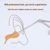 New Ear Nose Cleaner Pliers Pick Endoscope Earwax Remover Veterinary Forceps Tweezer Short Forceps