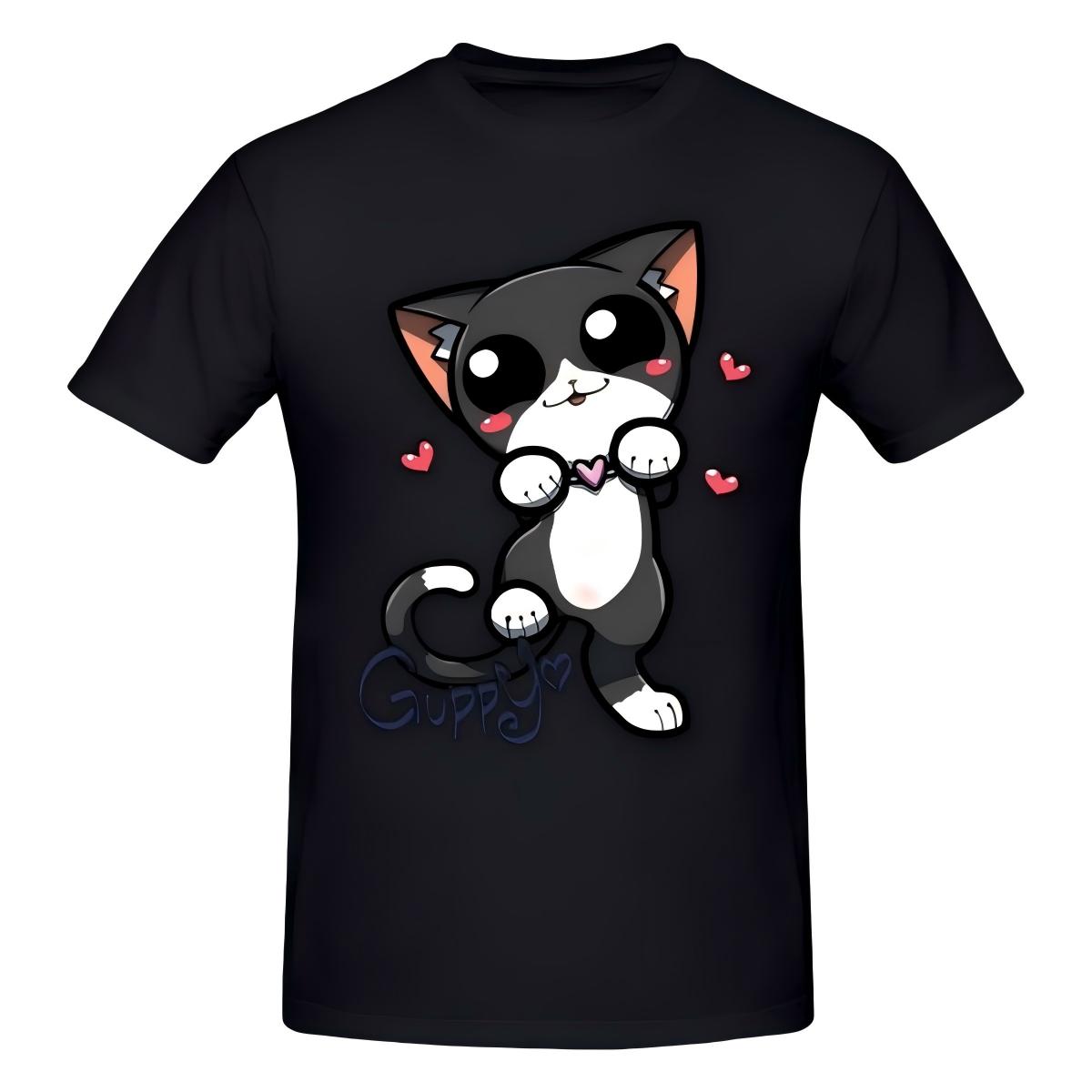 Guppy The Binding of Isaac T Shirt XXL чёрный