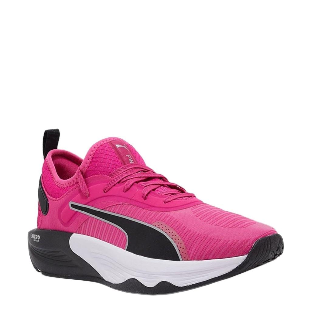 Puma Power Double X Nitro Gym Training Sneakers Orchid Size cm (376969), Women's, Shadow/Puma Black/Puma Silver, 24.0