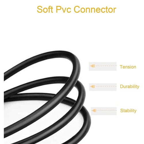 dyhngnfc Mini XLR Male to XLR Female Speaker/Mixer/Microphone Cable, Audio Extension Cable, XLR Canon Female to Mini XLR Canon Male Converter Cable (1