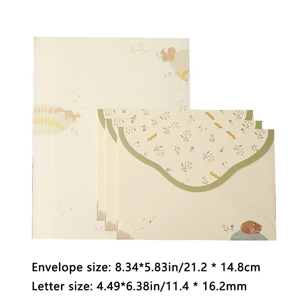 Creative and Beautiful Japanese Graffiti Letter Wholesale Exquisite Cute Cat Set Small Envelope