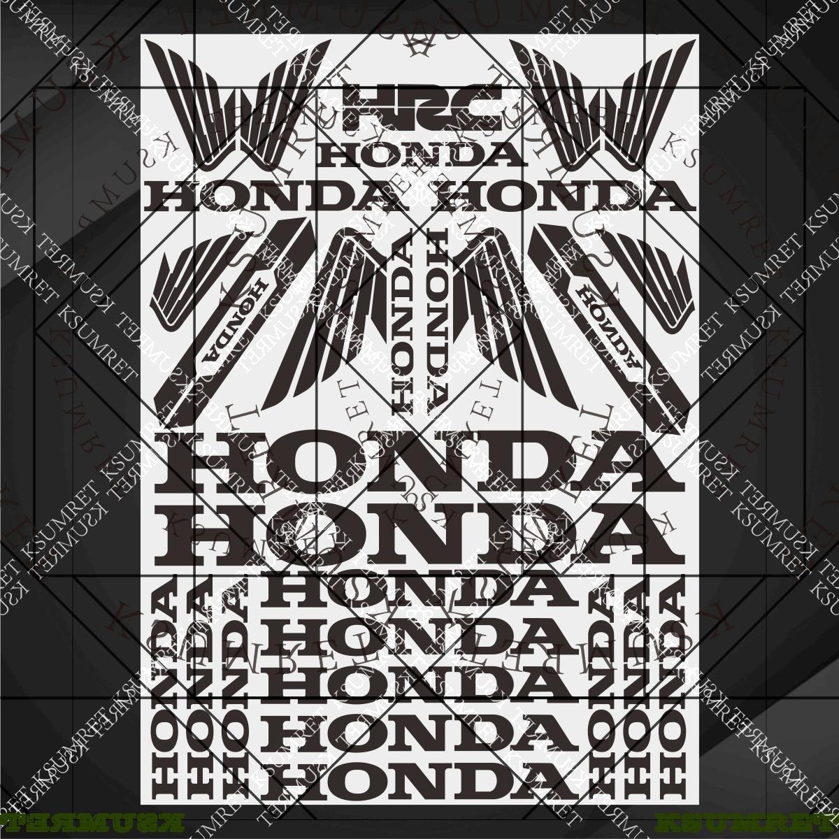 Vinyl Honda Motorcycle Sticker Tank Logo Decals For CBR600RR CBR1000RR