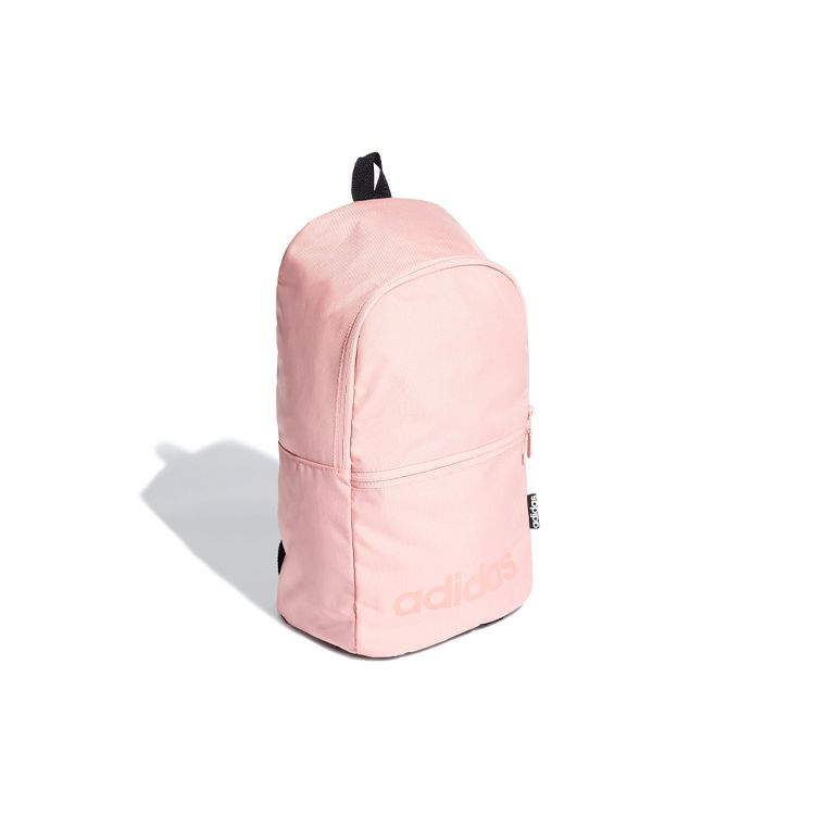 Adidas Neo Large Logo Capacity Recycled Polyester Backpack Unisex Backpacks Pink HC7237