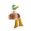 Handmade Log Carving Hanging Feet Duck Ornament Note Clip Creative Home Jewelry Living Room Carving Ornament