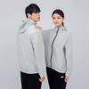 Under Armour Windbreaker Zip-Up Hoodie Solid Color Small Logo Long Sleeve Jacket Unisex Jackets Gray 24500401-009