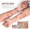 Julystar 36 Colors Eyeshadow Palette Matte Shimmer Glitter Pigmented Eye Makeup Multi-Functional Long-Lasting Waterproof Professional Cosmetics