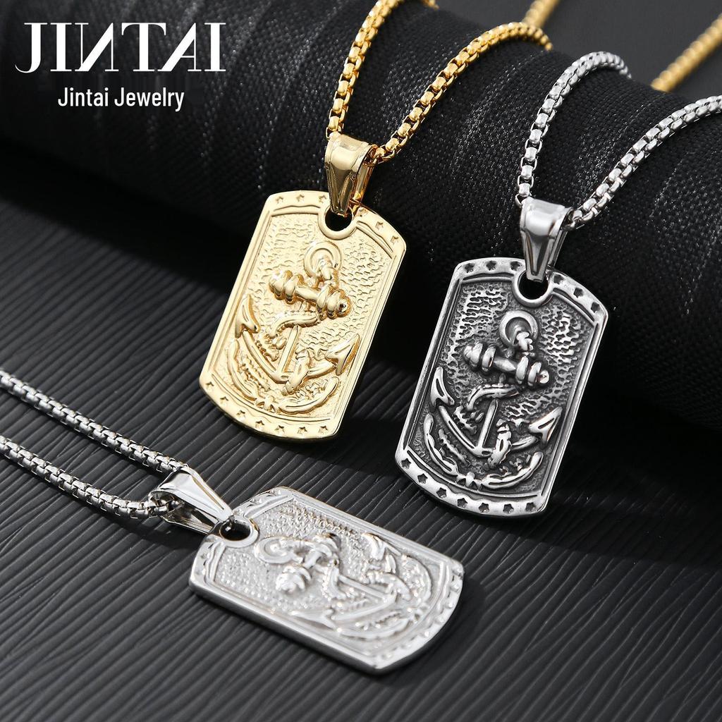 Men's Fashion Trend Stainless Steel Titanium Pendant Jewelry