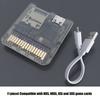 Game Reader Cartridge for Console Transparent Case Game Card Easy Firmware Update Low Power Consumption